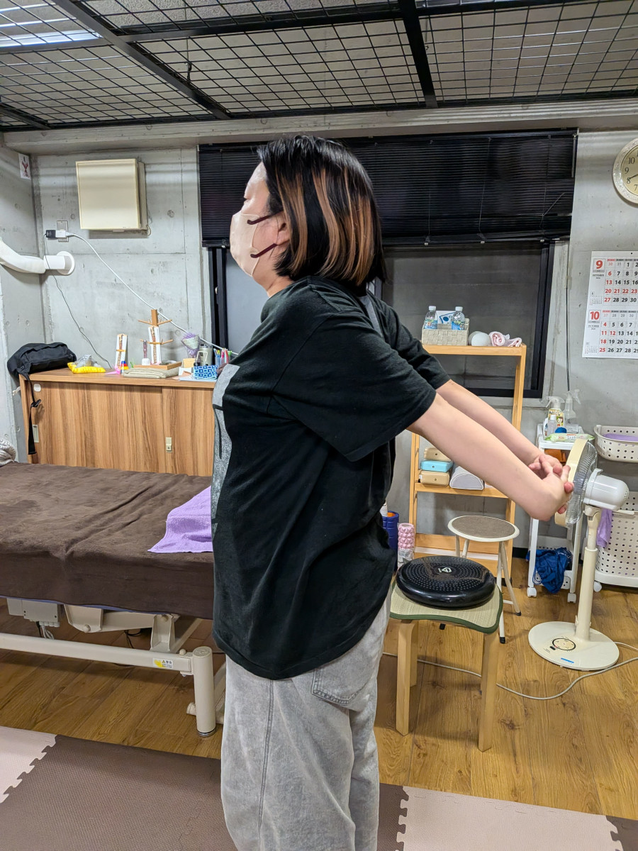 妊娠中の背中・首肩・手首の痛みと、施術後にいただいた感想